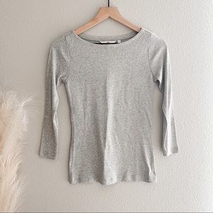 Vineyard Vines Solid Boatneck Simple Tee